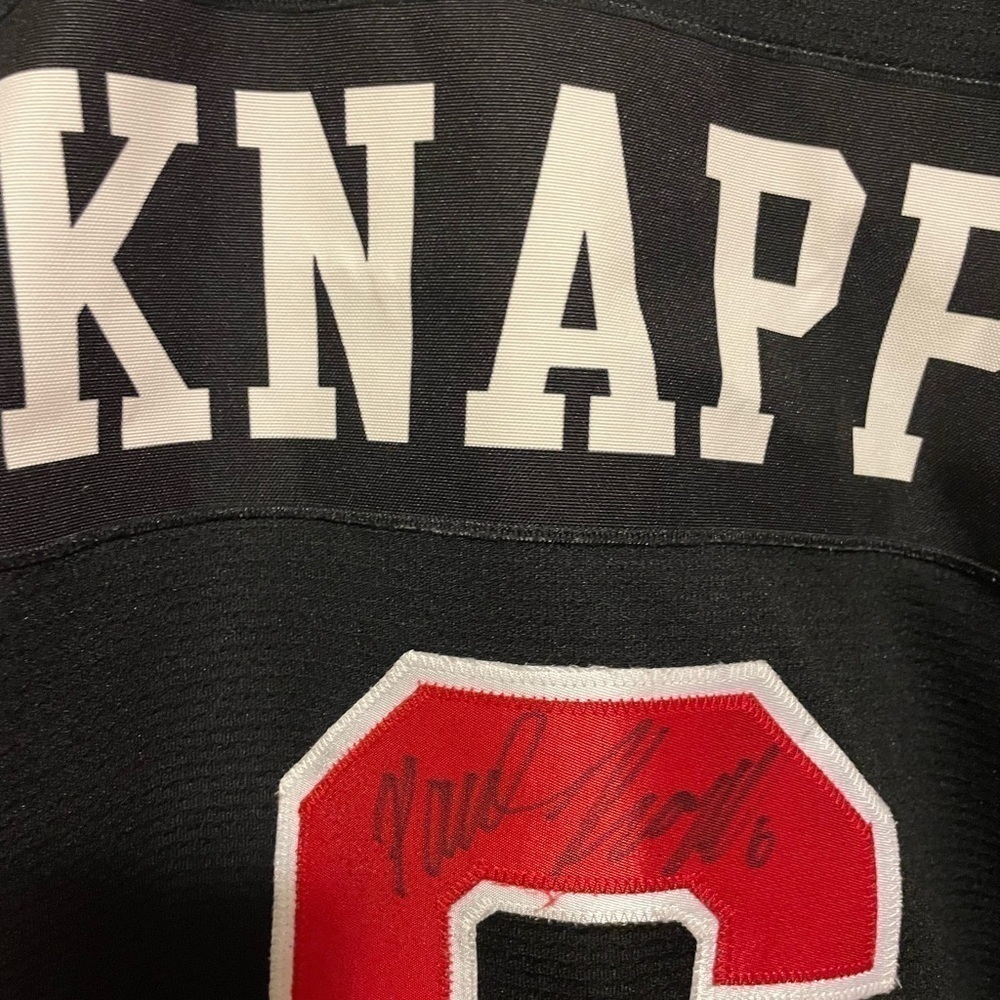 Autographed Central States Hockey Hawks Jersey Size XL - Picture 3 of 4